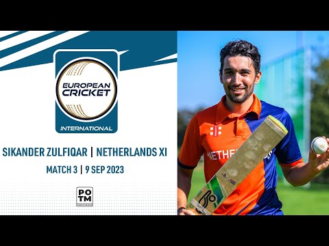 POTM: S. Zulfiqar - NED-XI vs BEL | Highlights | ECI Germany, Krefeld | 9 Sep 2023 | ECI23.126
