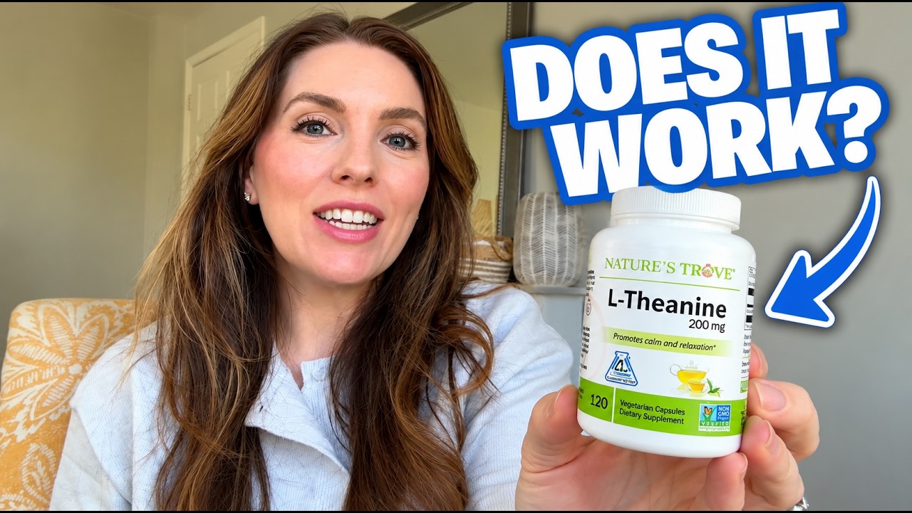 Miniatura da avaliação em vídeo de Suplemento Calm Theanine Essential Nutrition Sem Sabor Natural / Sem Sabor