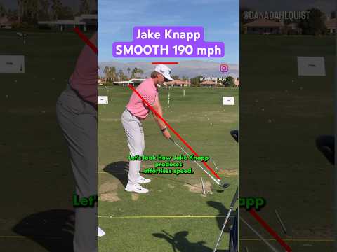 Jake Knapp Slow Mo Driver Swing Analysis #golf #pgatour