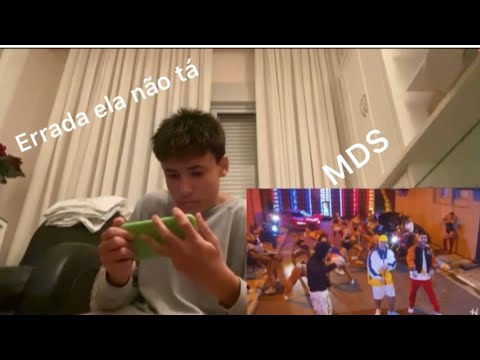 Gabriel d’Angelis reagindo a música - Errada ela não tá (Jotape, Aron, Kevinho)