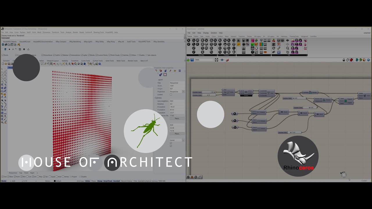 Rhino Tutorial EP6 | Point Attractor