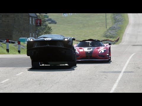Koenigsegg One vs Ferrari LaFerrari Aperta at Highlands