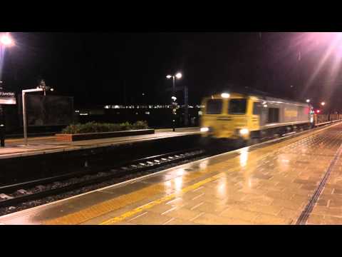Freightliner Class 66 No 66507 passing Watford on 5/2/15