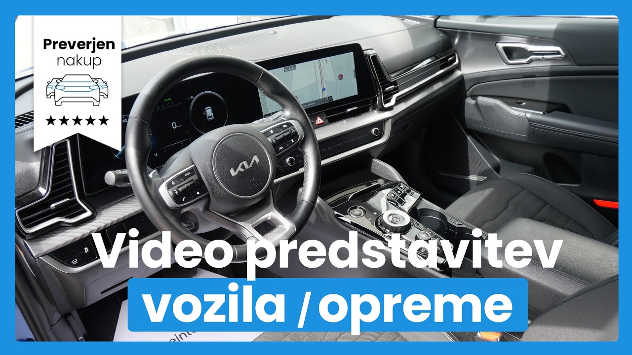 Kia Sportage 2WD 1.6 T-GDI MHEV GT-Line ISG DCT - SLO
