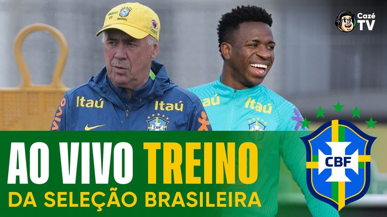 AO VIVO: TREINO DA SELEÇÃO BRASILEIRA ANTES DO AMISTOSO BRASIL X CROÁCIA