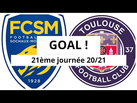 Sochaux - Toulouse [0-(1)] GOAL 53' (Bafode Diakite) 21ème journée 2020/21