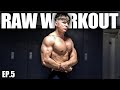 RAW CHEST WORKOUT + QnA | Road To Show