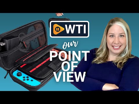 Deruitu Switch Carrying Case Compatible with Nintendo Switch/Switch OLED - Fit AC Charger Adapter - with 20 Game Cartridges Hard Shell Travel Switch Pouch for Console & Accessories Black - WTI product video review