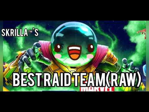 Skrill's BRT (Best Raid Team) atm - Raw Footage - Ult 7 - 9 Nodes