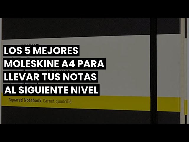 Vídeo relacionado con Moleskine Cuaderno Clásico con Hojas Rayadas, Tapa Blanda y Cierre Elástico, Color Negro, Tamaño Grande 13 x 21 cm, 192 Hojas