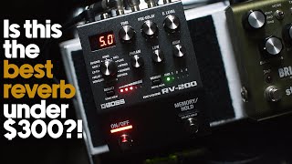 Video thumbnail for BOSS RV-200 Reverb | Is this the best reverb pedal under $300?! | All Modes [Guitar Demo] by Ambient Endeavors