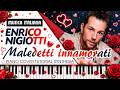 ❤️ ENRICO NIGIOTTI – MALEDETTI INNAMORATI 🎹 | Piano Cover Tutorial FACILE 🎶 | Synthesia