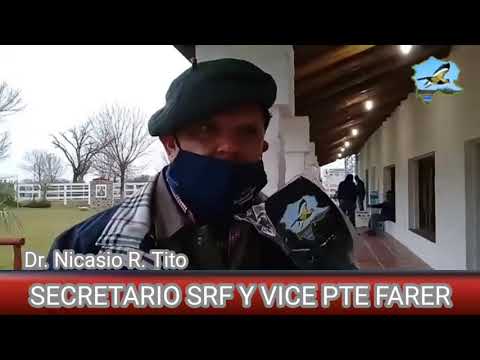 Nicasio Tito VICE FARER y Sec. SRF.