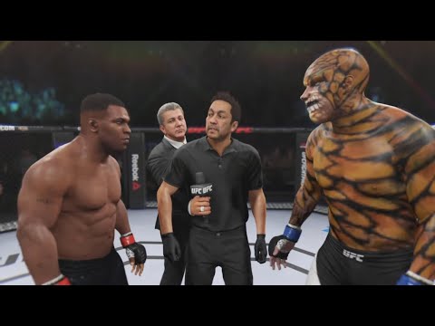 Mike Tyson vs. Angry Thing - EA Sports UFC 2 - Boxing Club 🥊