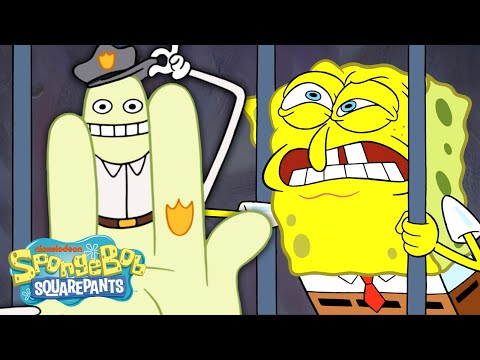 海綿寶寶進監獄了！?"手套世界下的逃亡 "5分鐘劇情介紹 (SpongeBob Goes to JAIL! ? "Escape From Beneath Glove World" 5 Minute Episode)