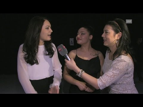 Interview mit Camilla-Athina & Freschta nach dem Battle - The Voice of Switzerland 2014