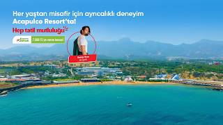 Kıbrıs’ta ayrıcalıklı bir tatil Acapulco Resort Convention Spa Hotel’de seni bek