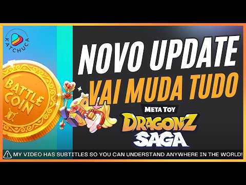 Nova Battle Coin NFT no META TOY DRAGONZ SAGA e Novo Update