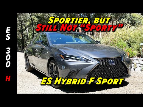 The 2022 Lexus ES 300h F Sport Makes Hybrid Luxury More Appealing