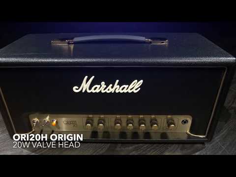 Marshall ORI20H Origin 20W Valve Head | Gear4music demo
