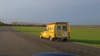 A Citroën Deux Chevaux on track? @tims_big_duck