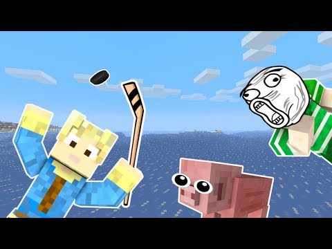 Dansk Minecraft - Triers Verden #17: HOCKEY MED DYR!!