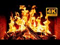 Cozy Fireplace 4K 12 HOURS Fireplace With Crackling Fire Sounds Fireplace Ambience