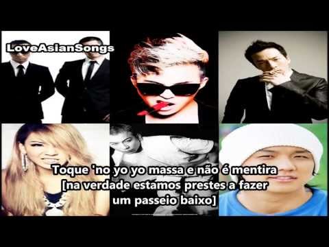 YMGA Feat  G Dragon, Teddy, Kush, Perry, CL - What  [legendado pt]