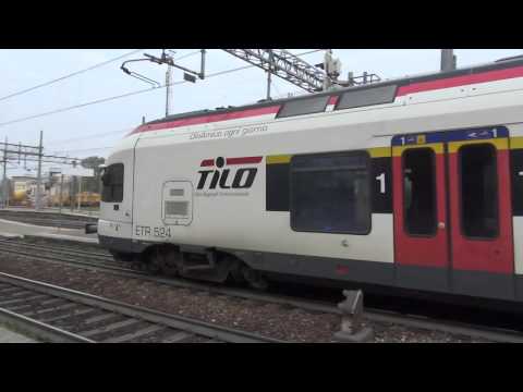 ETR.524 TILO IN DOPPIA COMPOSIZIONE TRANSITA A MONZA.(MI) 5 - 4 - 2016.