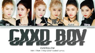 EVERGLOW - GxxD BOY (Color Coded Han|Rom|Eng Lyrics)