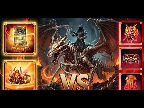 DRACO SET Vs BGH SET on Mortis | Drakensang Online