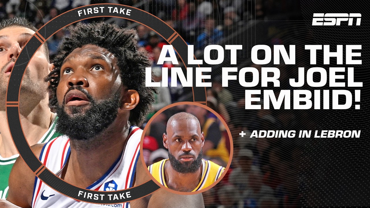 Will the 76ers and Embiid NEVER succeed if they don't win with LeBron James?! | First Take