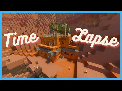 INSANE Red Sandstone House Build in Minecraft!