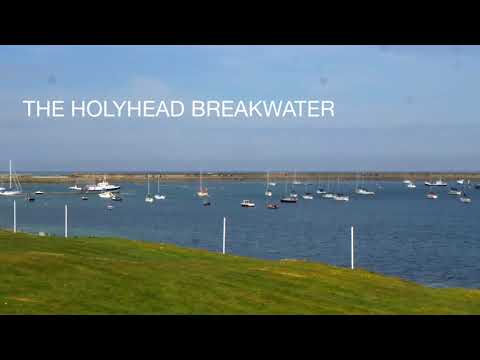 HOLYHEAD BREAKWATER - ANGLESEY ISLAND - NORTH WALES