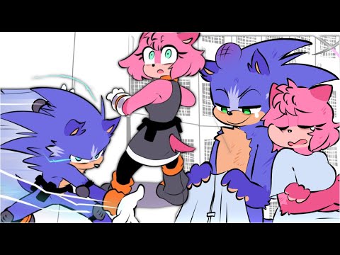 Project Amy & Sonic FORCED Combat Training | Sonic Comic Dub