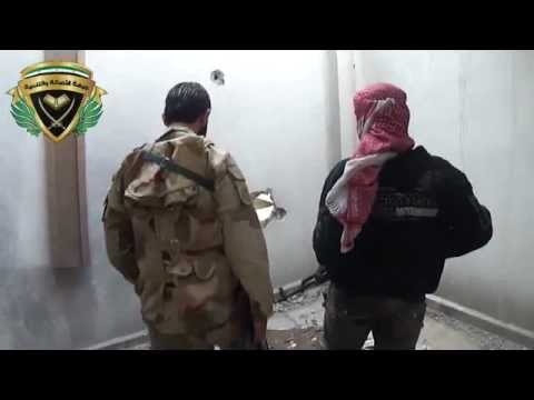 جولة على عناصر لواء أحفاد علي المرابطين على جبهة حي الموظفين في مدينة دير الزور