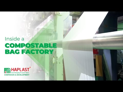 Biodegradable bag factory process
