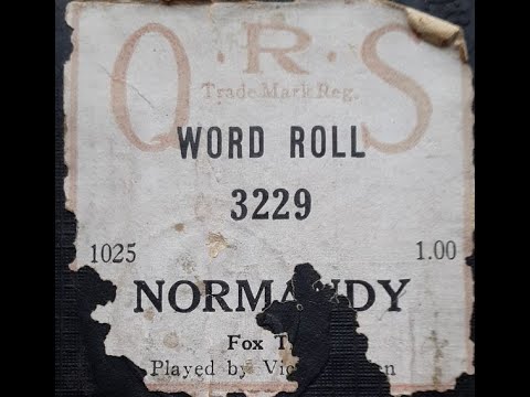 Normandy - Piano Roll, Victo Arden 1925