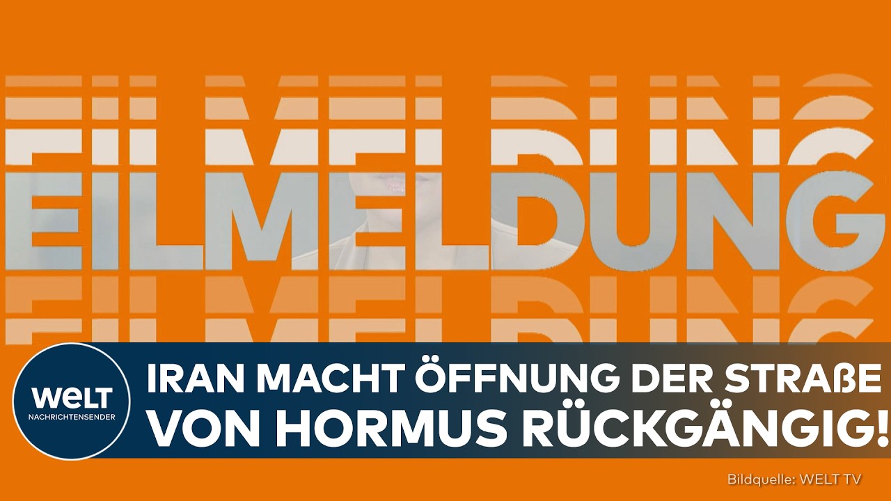 EIL: Laut Iranische Armeeführung! Straße von Hormus wegen US-Blockade erneut geschlossen!