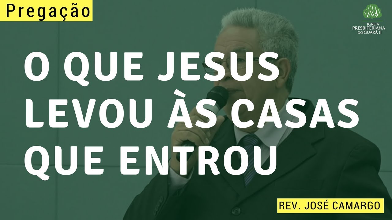 O que Jesus levou às casas que entrou - Lucas 10:5-6