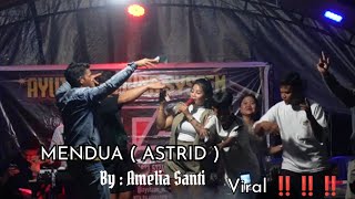 Download lagu MENDUA ~ BY AMELIA SANTI ~ REMIX TERBARU ‼️ VIRAL 2025 ~ LIVE MUSIK DESA LAHEI mp3