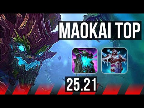 MAOKAI vs JAX (TOP) | KR Diamond | 25.21
