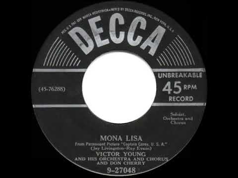 1950 HITS ARCHIVE: Mona Lisa - Victor Young & Don Cherry