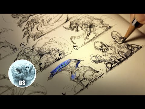 Learn Creature Design: Thumbnails, Mistakes & Environments