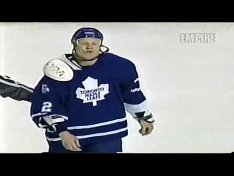 SABRES vs MAPLE LEAFS 4 First Period Fights March 8, 2003