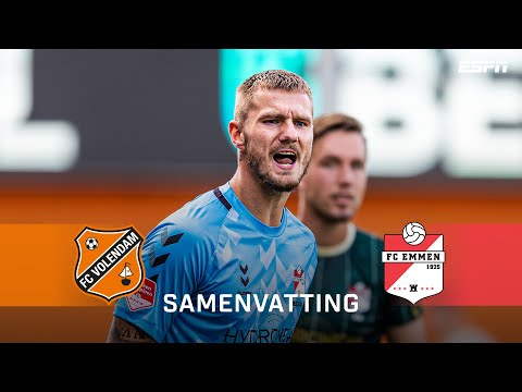 🟥 RODE KAART en PENALTY in Volendam! 💔 | Samenvatting FC Volendam - FC Emmen