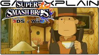 Professor Layton in Smash Bros - Final Update