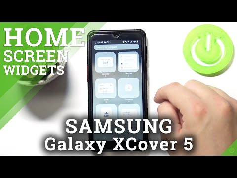 How to Add Widgets to SAMSUNG Galaxy XCover 5 Home Screen – Personalize Desktop
