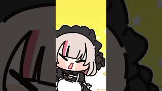 『できた』だけで会話が出来るりりかる姉妹【手描き切り抜き/赤見かるび/魔界ノりりむ/#shorts 】