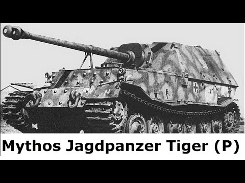 Soldier explains the Tiger (P) tank destroyer - myth 1943 / 1945